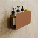Lot De 2 Étagères De Douche Ressourçant - Terracotta