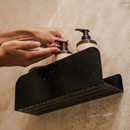 Lot De 2 Étagères De Douche Ressourçant - Noir