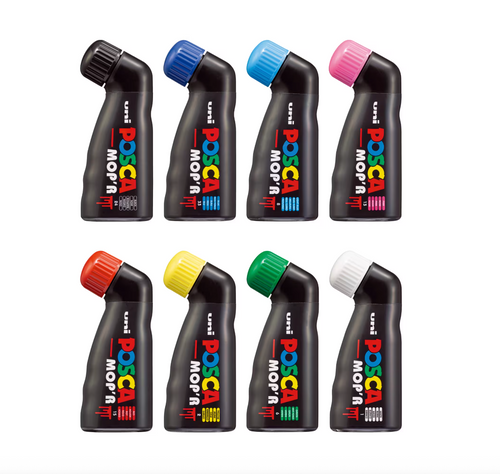 Set De 8 Marqueurs - Pointe Ronde Mop'R - Posca