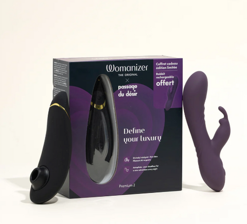 Womanizer Edition Spéciale Premium 2 + Rabbit