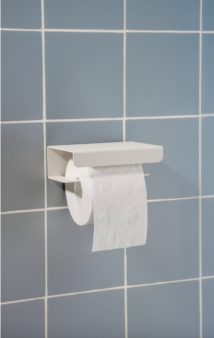 Porte papier toilette avec tablette