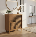 Liam - Sideboard with 2 Sliding Doors - Openwork Slats