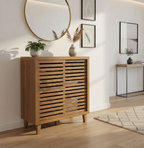 Liam - Sideboard with 2 Sliding Doors - Openwork Slats