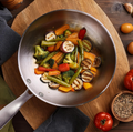 Gourmet - Stainless Steel Wok - 28cm