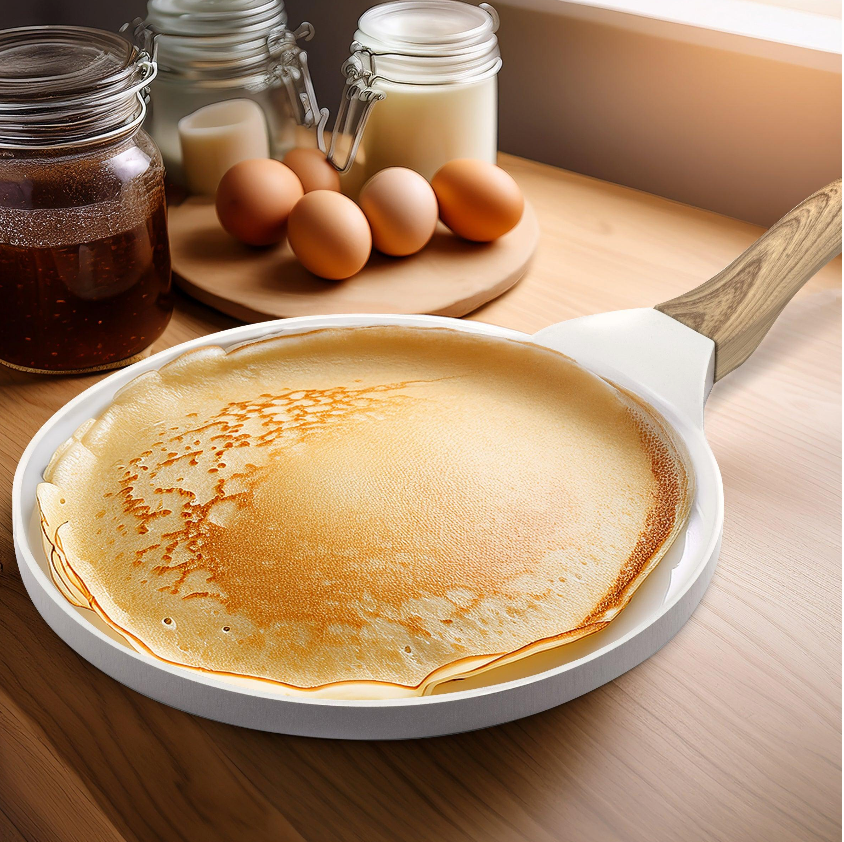 Mythic - Crêpe Pan 25.7 Cm - White Ceramic Coating