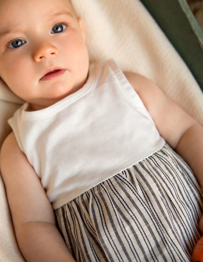 Jumper Rayures Marine