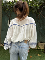 Cropped Ava Blouse