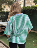 Tee Shirt Tomy - Bleu/Vert
