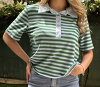 Polo Mc Tom - Vert/Bleu