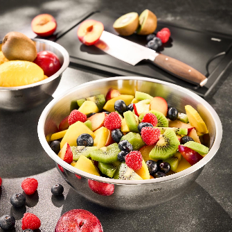 Cavaro - Stainless Steel Bowl Set, 4 - Silver