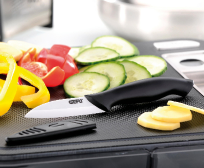 Ceramo - Ceramic Knife - Black/Silver