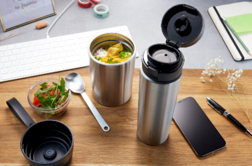 Companion - Insulated Water Bottle - Black/Silver