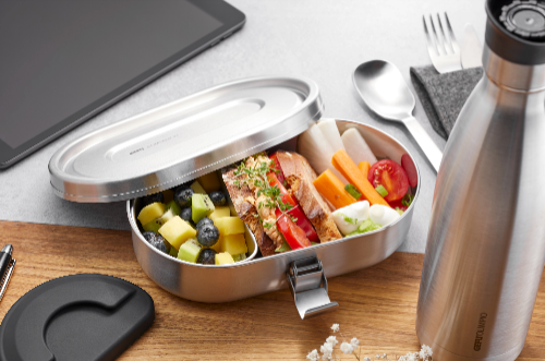 Companion - Lunchbox, 2 Pcs. - Black/Silver