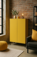 Meuble Organisateur Multiusages Verner "Yellow"