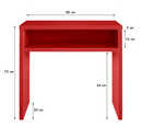 Console Geraldine Laminée "Flame"