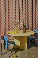 Table à Manger Matilda Ronde 120 cm Laminé "Butter"
