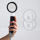 Pommeau de Douche Filtrant Blanc + 2 Filtres (4 Mois de Filtration)