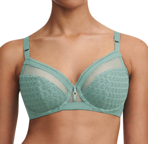 Monogram Bra - Trellis Green