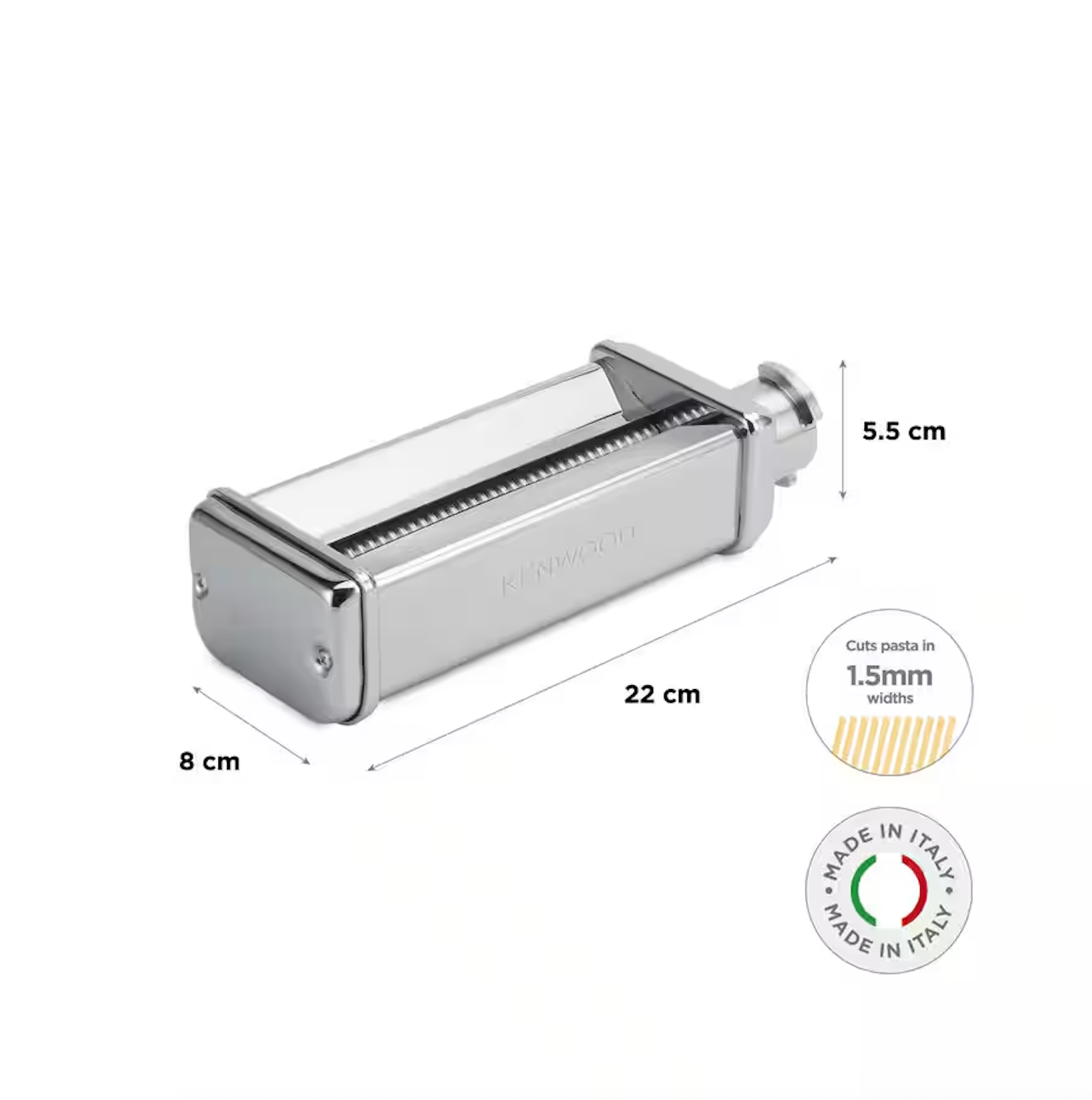 Filière À Tagliolini - Accessoire Robot Pâtissier - 1,5 mm - Inox