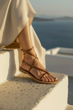 Gynea Sandals - Camel