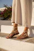 Gynea Sandals - Dark Gold