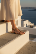 Sandalias Syldria - Camel