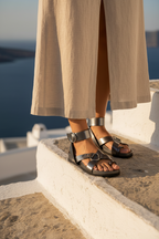Heia Sandals - Pewter