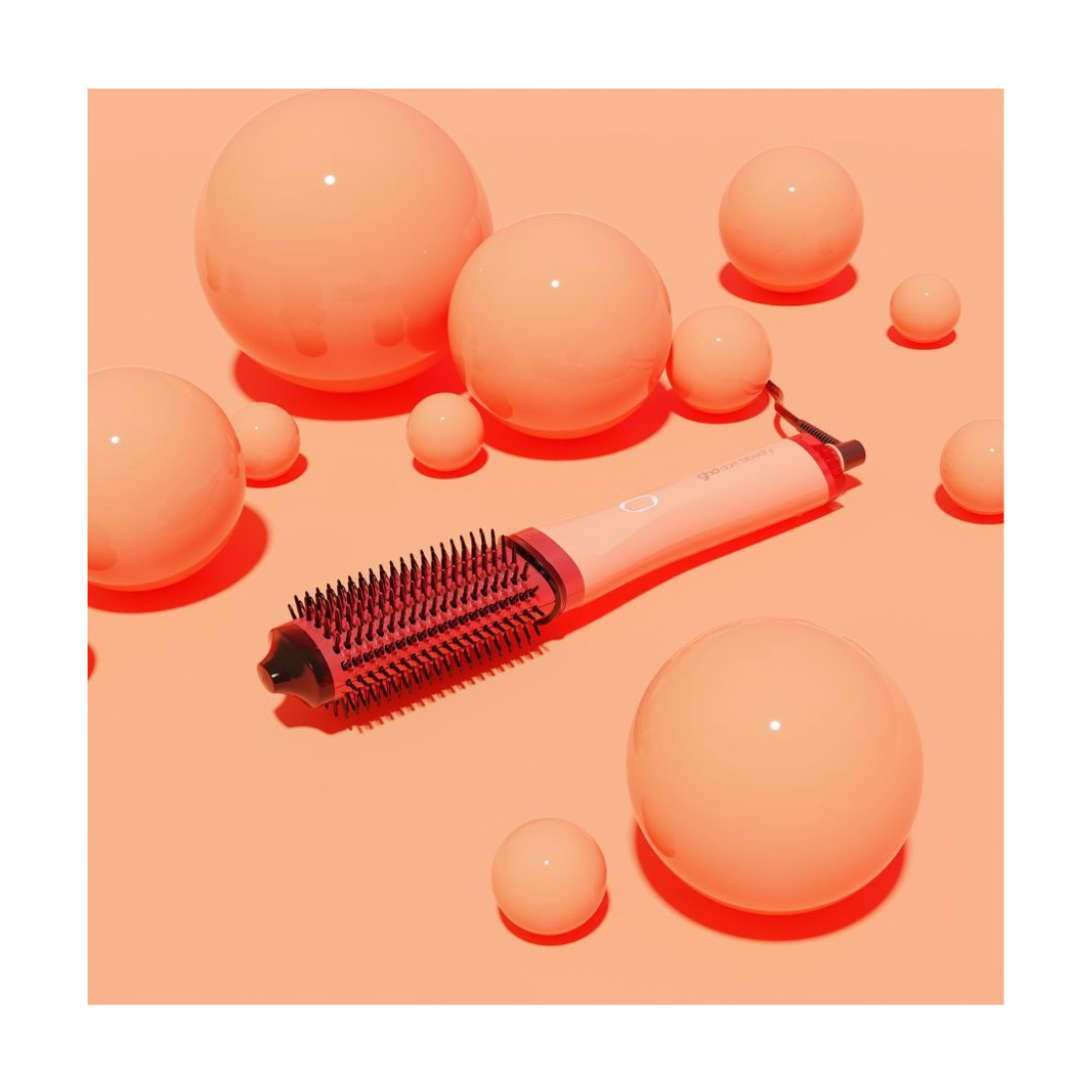 Cepillo soplador Ghd Duet Blowdry - Colección Jelly - Sour Peach