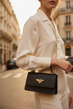 Sac À Bandoulière Lily - Noir