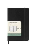 18-Month Classic Diary Pocket 9X14 - Weekly Notebook - Black