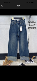 Jeans Revers Brut
