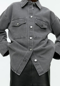 Chemise Hockey - Gris