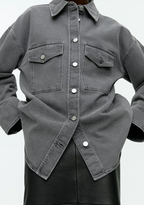Chemise Hockey - Gris