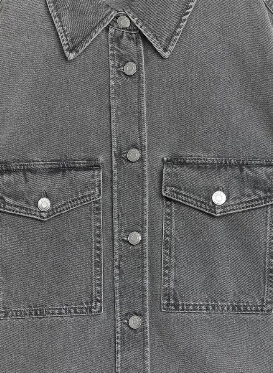 Chemise Hockey - Gris
