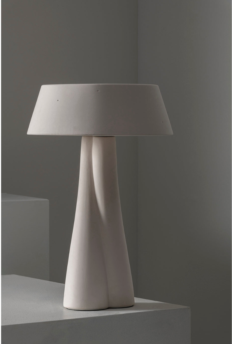 Terres De Rêves Paulina 04 - Bordslampa - Stengods - Beige