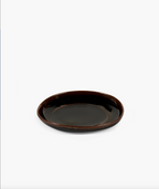 Out Of Lines - Lot De 2 Soucoupes Pour Mug - Grès - Noir Brun