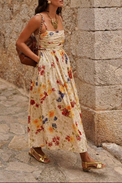 Robe Clarysse Fleurs D'Été