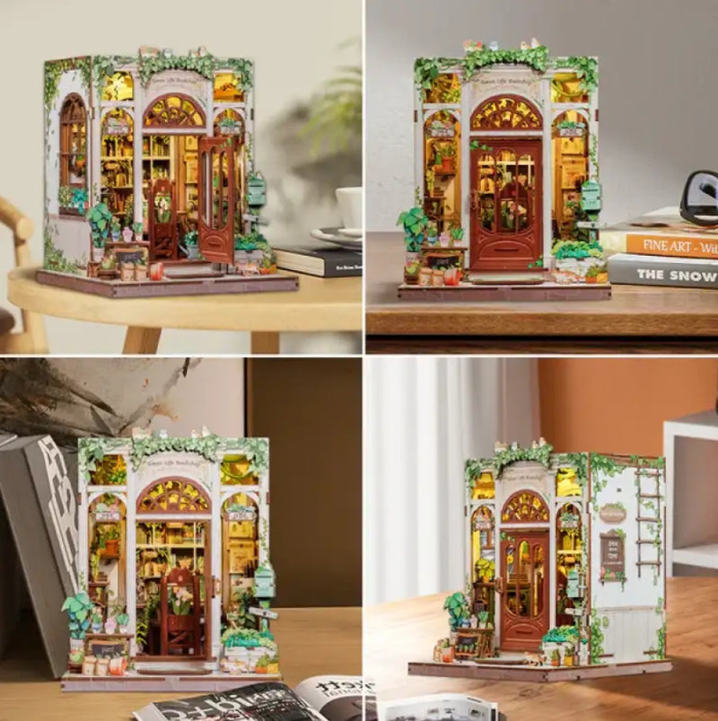 Librería Book Nook Green Life