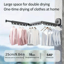 Séchoir À Linge Mural Python - Aluminium