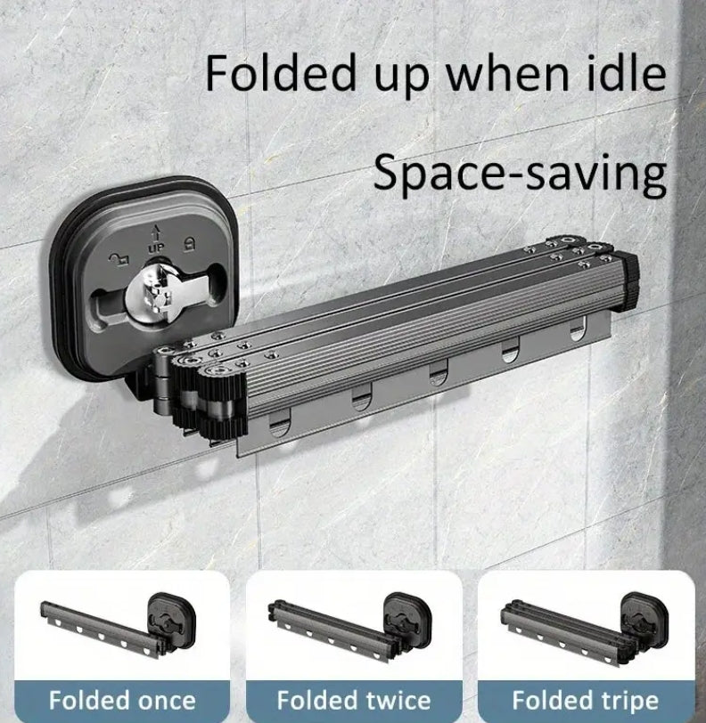 Séchoir À Linge Mural Python - Aluminium