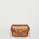 Sac Servane Matelasse Cuir - Dore