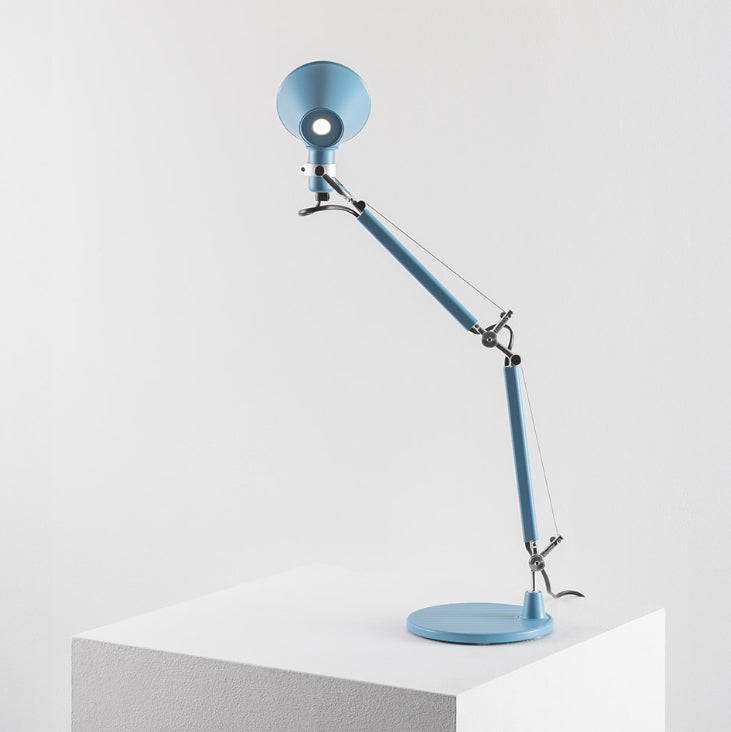 Lampe De Bureau - Tolomeo Micro - Bleu Ciel