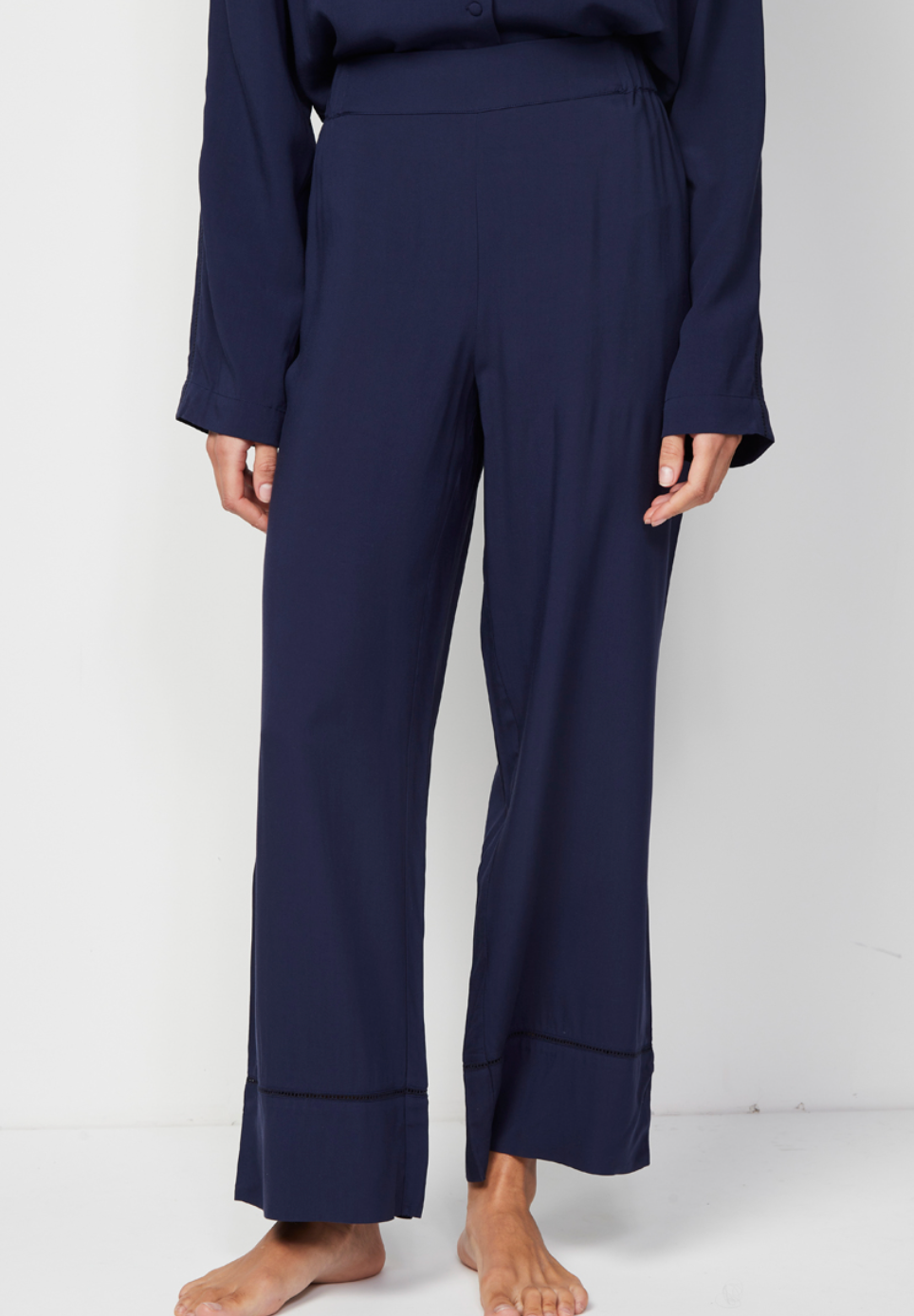 Pantalon De Pyjama Taille Haute Songe - Bleu