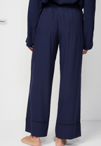 Pantalon De Pyjama Taille Haute Songe - Bleu
