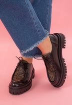 Capucine Derbies - Black