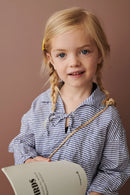 Blusa rayas azul alcachofa - Selección caramelo disponible en amaetc.com, concept store eco-friendly para niños