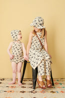 Hyssop berry bud dress - Caramel selection available on amaetc.com, eco friendly concept store for children