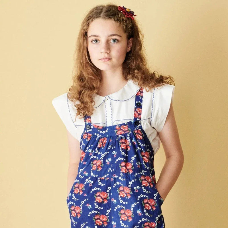 Blouse Lemongrass blanc en coton - Sélection Caramel à retrouver sur amaetc.com, concept store eco friendly pour enfants