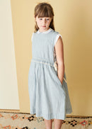 Robe Colima light blue stripe - Sélection Caramel à retrouver sur amaetc.com, concept store eco friendly pour enfants
