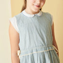 Robe Colima light blue stripe - Sélection Caramel à retrouver sur amaetc.com, concept store eco friendly pour enfants